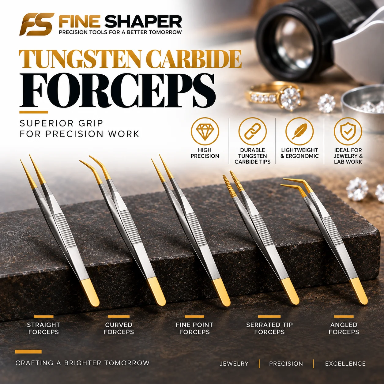 Tungsten Carbide Forceps
