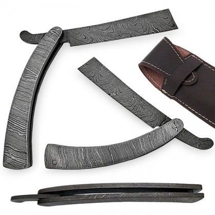 ALL DAMASCUS STEEL RAZOR